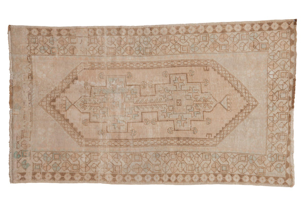 4x6.5 Vintage Distressed Oushak Rug // ONH Item 9456