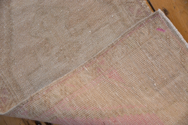 1.5x3.5 Vintage Distressed Oushak Rug Mat Runner // ONH Item 9459 Image 5