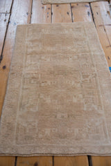 1.5x2.5 Vintage Distressed Oushak Rug Mat // ONH Item 9461 Image 2