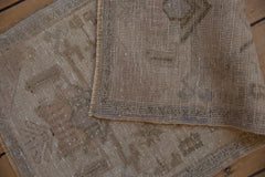 1.5x3 Vintage Distressed Oushak Rug Mat // ONH Item 9465 Image 5