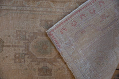 1.5x4 Vintage Distressed Oushak Rug Mat Runner // ONH Item 9468 Image 5
