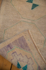 1.5x3 Vintage Distressed Oushak Rug Mat // ONH Item 9474 Image 4