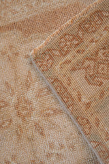 1.5x3 Vintage Distressed Oushak Rug Mat // ONH Item 9476 Image 4