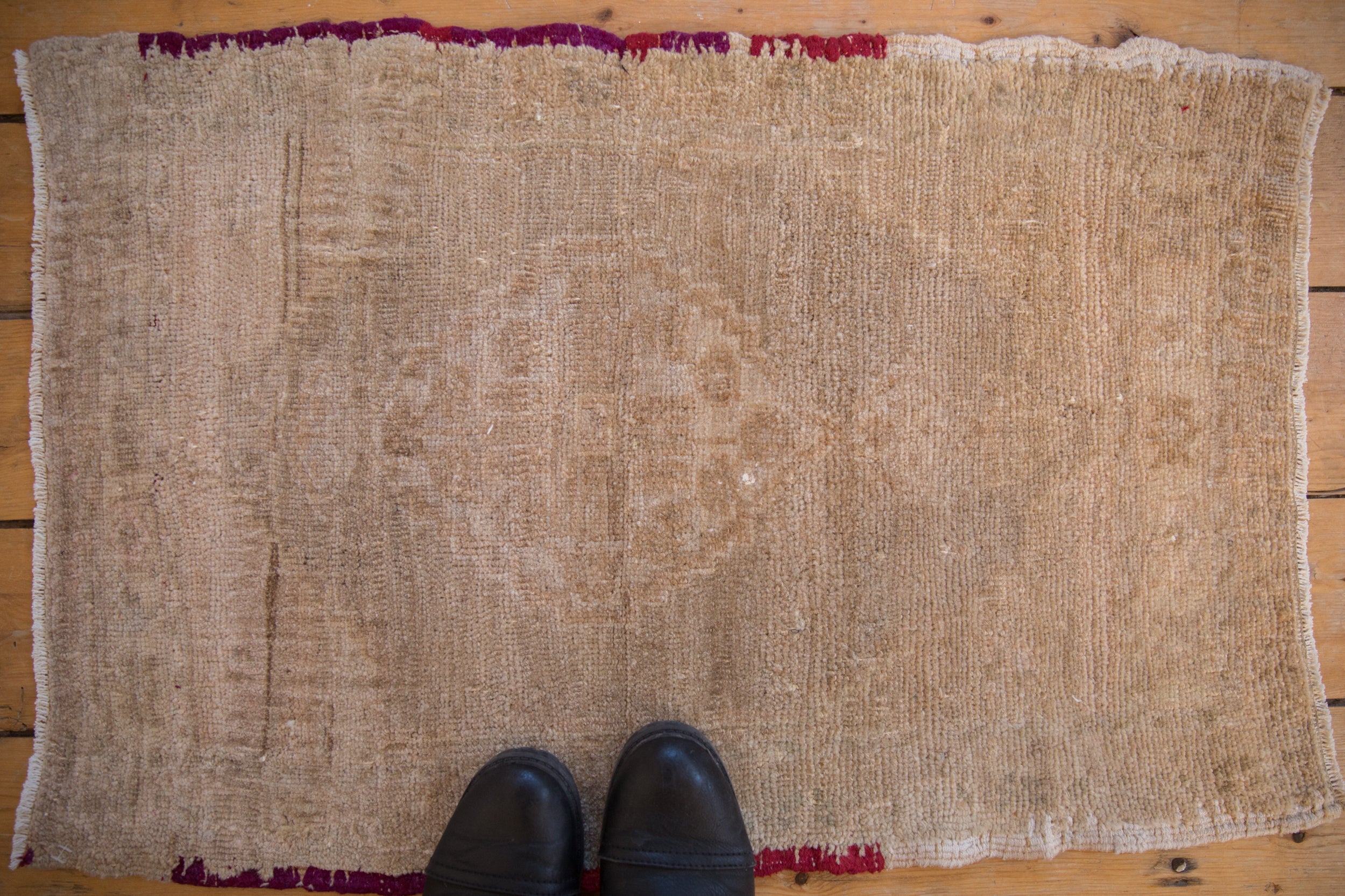 2x3 Vintage Distressed Oushak Rug Mat // ONH Item 9481 Image 1