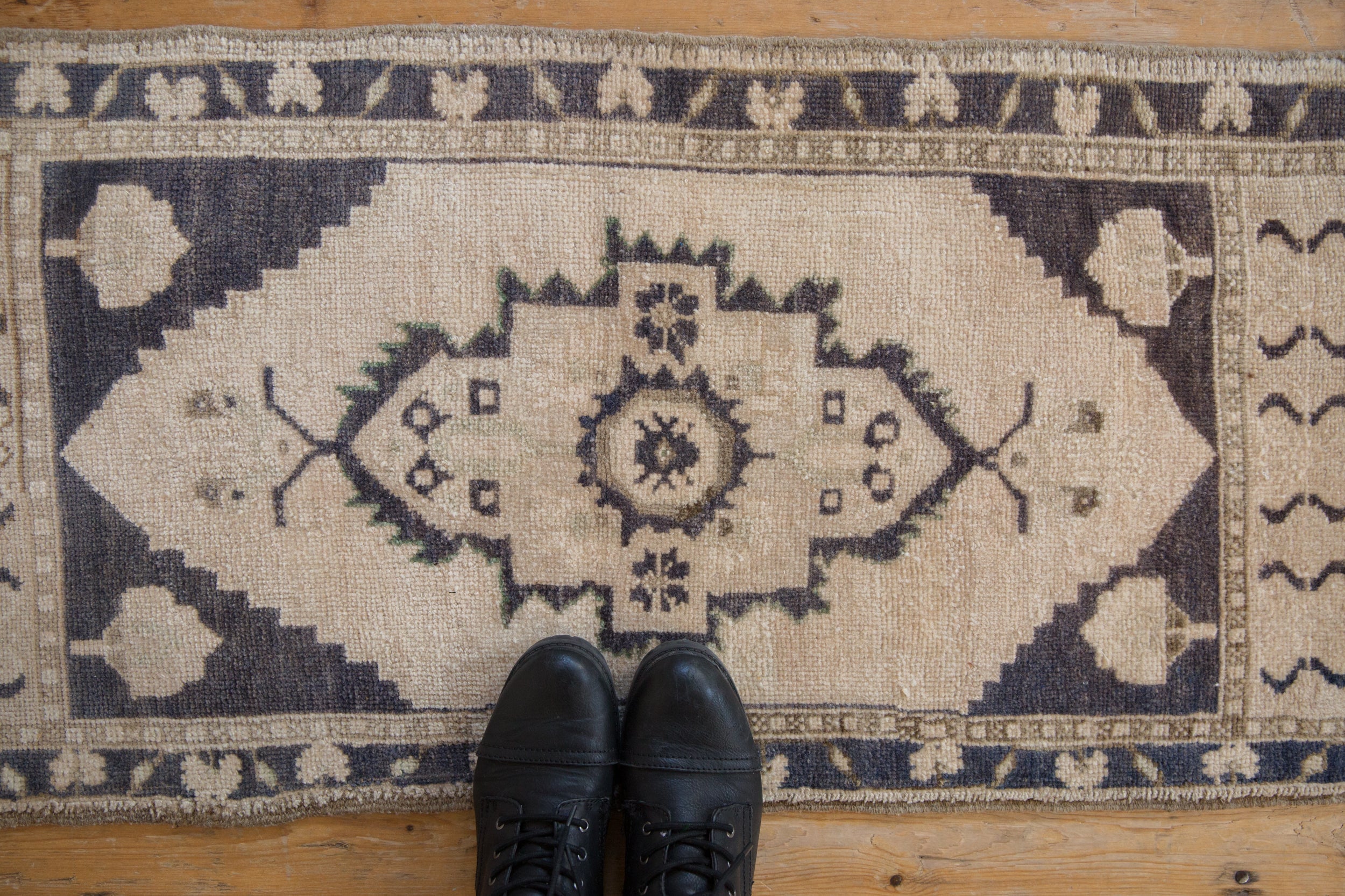 2x4 Vintage Distressed Oushak Rug Runner // ONH Item 9488 Image 1