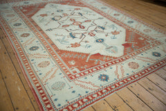 7.5x10 Vintage Distressed Oushak Carpet // ONH Item 9493 Image 8