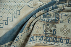 5.5x9.5 Vintage Distressed Oushak Carpet // ONH Item 9495 Image 7
