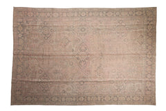 7.5x11 Vintage Distressed Oushak Carpet // ONH Item 9498