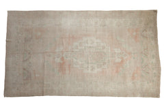 6x11 Vintage Distressed Oushak Carpet // ONH Item 9499