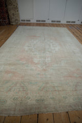 6x11 Vintage Distressed Oushak Carpet // ONH Item 9499 Image 3
