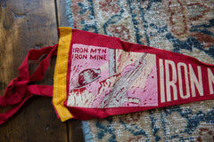 Vintage Iron Mountain Felt Flag // ONH Item 9538 Image 2
