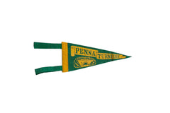 Vintage Penna Turnpike Felt Flag // ONH Item 9540
