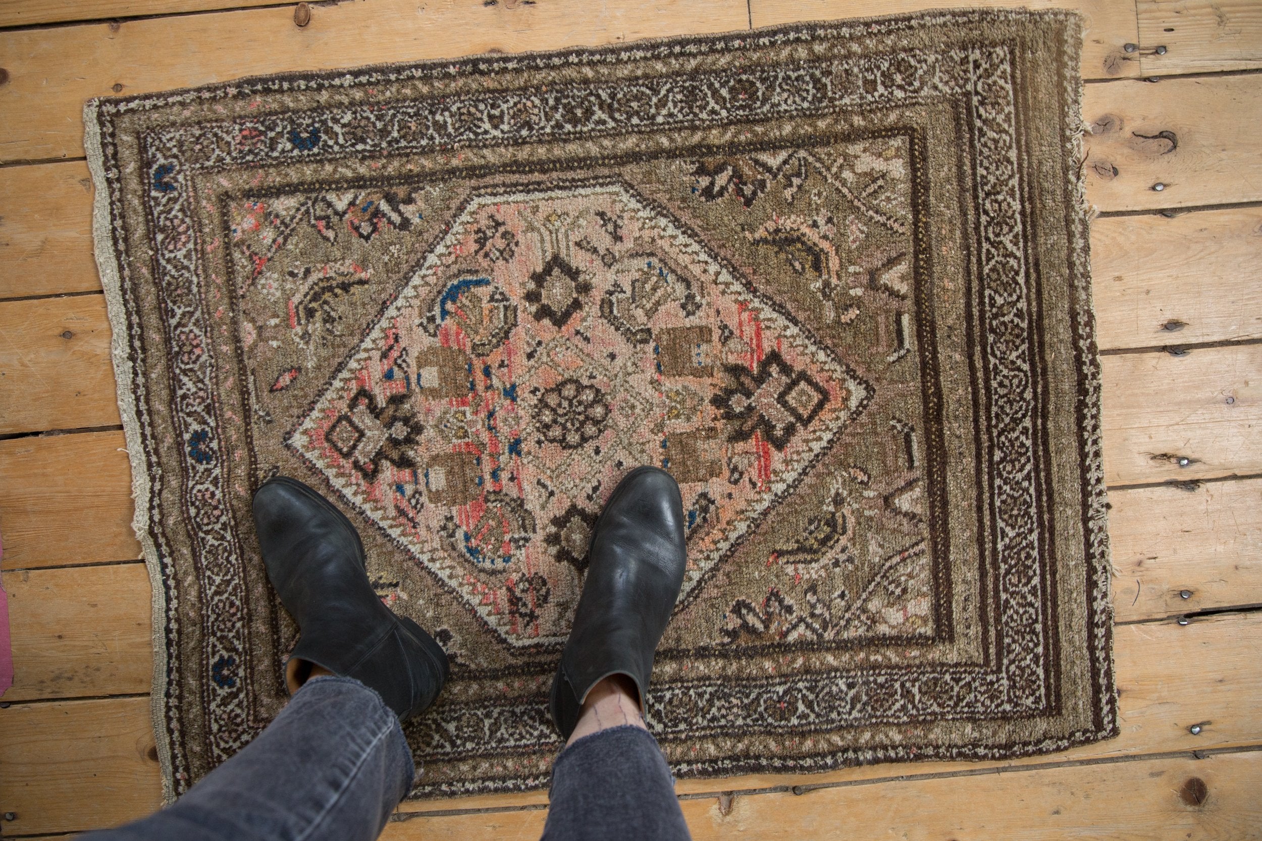 2.5x3.5 Vintage Hamadan Rug // ONH Item 9553 Image 1