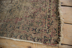 2x2.5 Antique Kerman Square Rug Mat // ONH Item 9554 Image 4