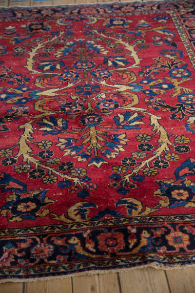 5.5x6 Vintage Lilihan Square Carpet // ONH Item 9557 Image 7