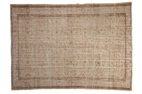 6x8.5 Vintage Distressed Oushak Carpet // ONH Item 9561