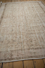6x8.5 Vintage Distressed Oushak Carpet // ONH Item 9561 Image 3