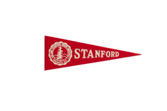Vintage Stanford University Felt Flag // ONH Item 9561