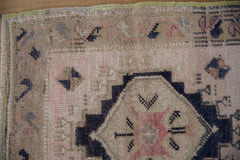 1.5x2 Vintage Distressed Oushak Square Rug Mat // ONH Item 9563 Image 2