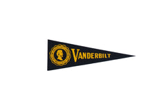 Vintage Vanderbilt Felt Flag // ONH Item 9563