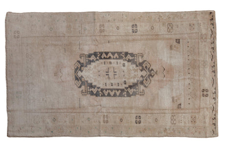3.5x6 Vintage Distressed Oushak Rug // ONH Item 9564