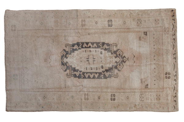 3.5x6 Vintage Distressed Oushak Rug // ONH Item 9564
