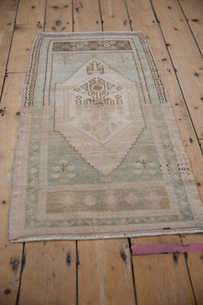 2x3.5 Vintage Distressed Oushak Rug // ONH Item 9565 Image 2