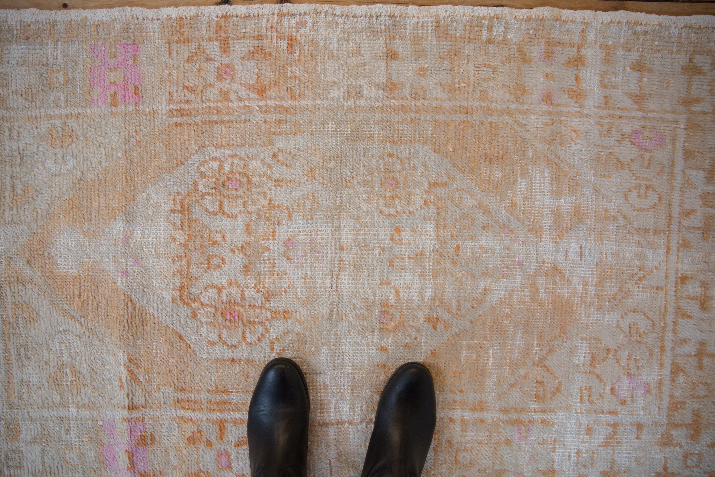 2.5x4.5 Vintage Distressed Oushak Rug // ONH Item 9566 Image 1