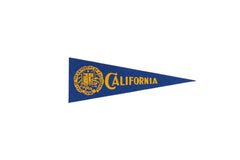 Vintage University of California Felt Flag // ONH Item 9567