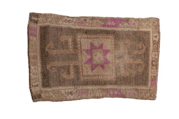 2x3 Vintage Distressed Kars Rug Mat // ONH Item 9570