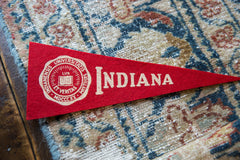 Vintage Indiana University Felt Flag // ONH Item 9571 Image 1