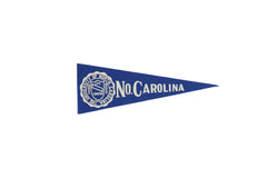 Vintage University of North Carolina Felt Flag // ONH Item 9578