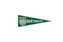 Vintage Dartmouth College Felt Flag // ONH Item 9579