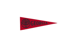 Vintage University of Georgia Felt Flag // ONH Item 9583