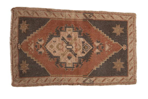 2x3 Vintage Distressed Oushak Rug Mat // ONH Item 9599