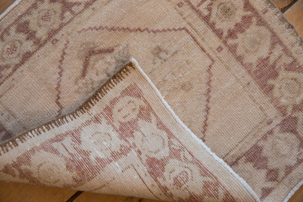 2x2 Vintage Distressed Oushak Square Rug Mat // ONH Item 9611 Image 4