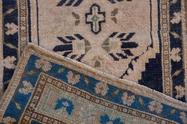 1.5x3.5 Vintage Distressed Oushak Rug Mat Runner // ONH Item 9615 Image 4