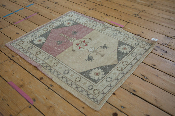 2.5x3 Vintage Distressed Anatolian Square Rug // ONH Item 9633 Image 4