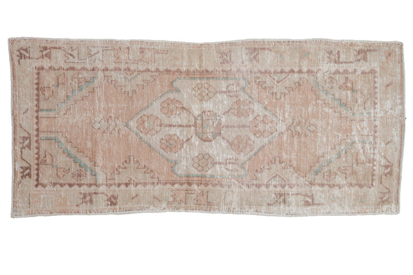 2.5x5.5 Vintage Distressed Oushak Rug Runner // ONH Item 9637