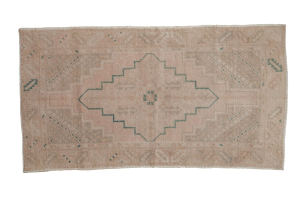 3x6 Vintage Distressed Oushak Rug Runner // ONH Item 9639