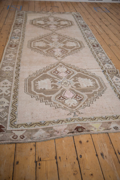 4.5x10.5 Vintage Distressed Oushak Rug Runner // ONH Item 9643 Image 3