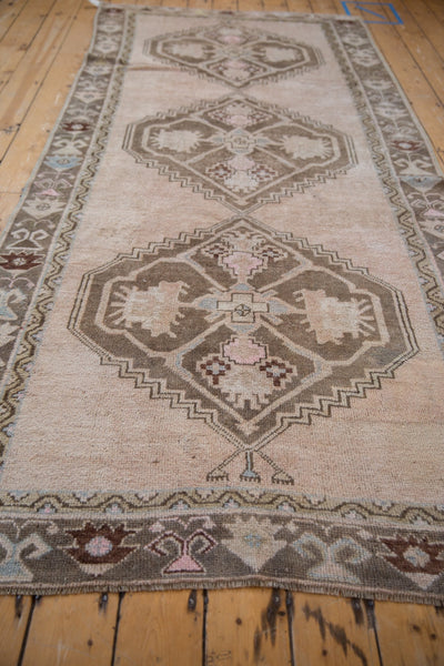 4.5x10.5 Vintage Distressed Oushak Rug Runner // ONH Item 9643 Image 5
