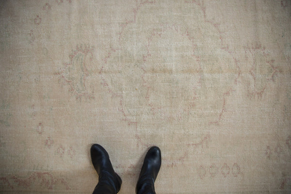 6x9.5 Vintage Distressed Oushak Carpet // ONH Item 9644 Image 1
