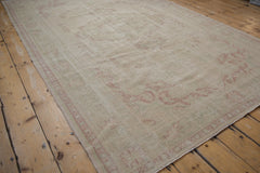 6x9.5 Vintage Distressed Oushak Carpet // ONH Item 9644 Image 2