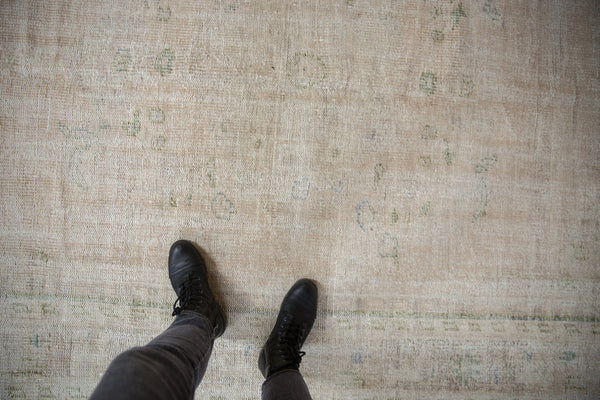 6.5x10 Vintage Distressed Oushak Carpet // ONH Item 9646 Image 1