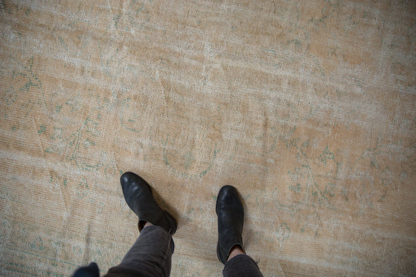 6.5x9.5 Vintage Distressed Oushak Carpet // ONH Item 9647 Image 1