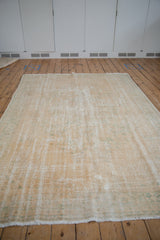 6.5x9.5 Vintage Distressed Oushak Carpet // ONH Item 9647 Image 3