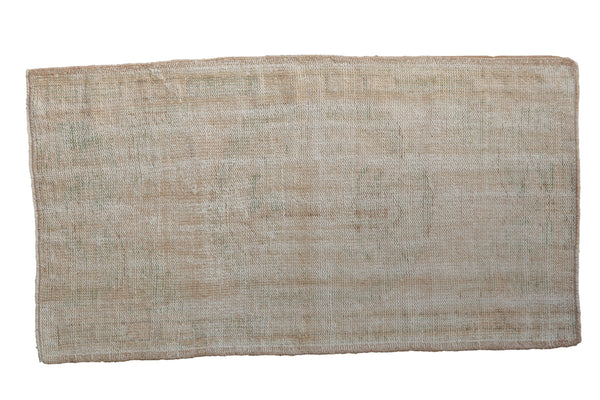 2.5x5 Vintage Distressed Oushak Rug Runner // ONH Item 9648