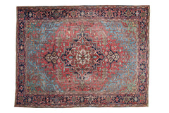 8x11 Vintage Heriz Carpet // ONH Item 9660