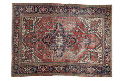 6.5x9 Vintage Heriz Carpet // ONH Item 9666